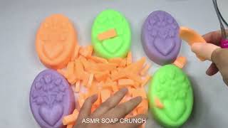 SOFT Glycerin Soap Cutting ASMR COMPILATION Satisfying Sounds [upl. by Royden]