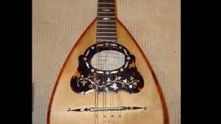 Purcell Rondeau from Abdelazer Suite for mandolin quartet baroque mandolin [upl. by Einnhoj]