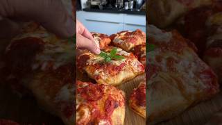 PizzateigRecycling😍 pizza backen rezept fy fyp [upl. by Tutt]