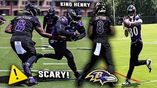 Lamar Jackson amp Derrick Henry SCARY DUO 😳 DBs Putting in WORK 🔥 Ravens MiniCamp Highlights [upl. by Ettecul390]