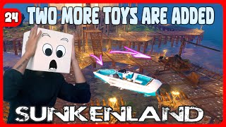 Two More Toys On Our Base  Sunkenland V05 Live Gameplay  Part 24 sunkenlandgamplay [upl. by Tema]