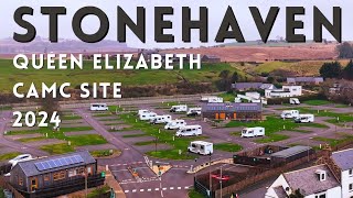 Stonehaven Queen Elizabeth CAMC Campsite  Tour amp Review 2024 [upl. by Danita]