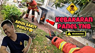 💢ALEX BELAJAR PUASA😱KES PERTAMA DI BULAN RAMADHANKEBAKARAN PANEL TNBCELORENG BOMBA [upl. by Ydnec195]