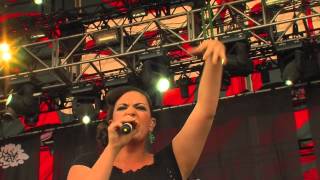 Caro Emerald Live  Back It Up  Sziget 2012 [upl. by Ahsilif]