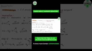 What is Mannich reaction   Organic Chemistry  Named Reactions [upl. by Dmitri]