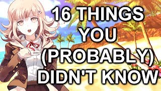 16 Things You Probably Didnt Know About Super Danganronpa 2 Goodbye Despair [upl. by Timofei54]