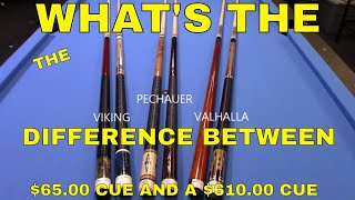 Pool Cue Comparison [upl. by Aivatahs]