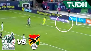 ¡HABLENSE ¡GÓMEZ por poco hace AUTOGOL  México 00 Bolivia  Amistoso Internacional  TUDN [upl. by Lleret]