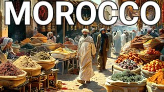 🇲🇦 CASABLANCA MOROCCO THE LARGEST CITY IN MOROCCO EXPLORE AN AUTHENTIC MOROCCAN MARKET 4K المغرب [upl. by Nuahsyt]