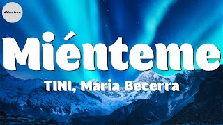 TINI Maria Becerra  Miénteme Official Video [upl. by Rorrys]