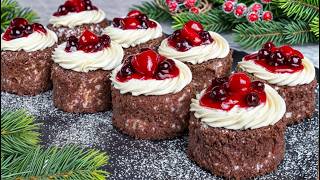 🎄🎂Das tollste Dessert zu Weihnachten Dessert in 15 Minuten Leckeres Rezept für die ganze Familie [upl. by Amadeus]