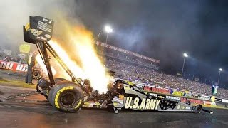 Amazing Top Fuel Dragster and Nitro Funny Car Fastest Runs Ever [upl. by Hairahcez423]