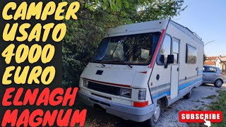 CAMPER USATO 4000 EURO ELNAGH MAGNUM [upl. by Rocray]