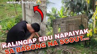 KALINGAP EDU MAY KAKAIBANG NA SCOUT  BAHAY NA WALANG BUBONG  Kalingap RAB [upl. by Jeffcott]