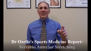 Serratus Anterior Stretching Part 1 [upl. by Aitetel834]