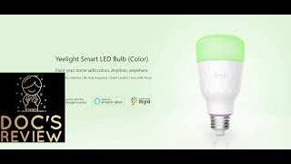 Xiaomi YEELIGHT AKILLI LED AMPUL 2NESIL RGBW  YLDP06YL [upl. by Llerdnam747]