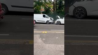 Major crash in driving test drivingfails [upl. by Shurwood]