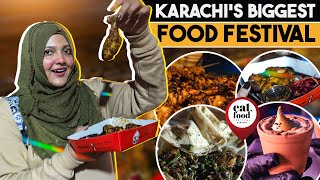 Karachi eat not worth the hype  Biggest Food Festival In Karachi  Pakistani food scene  Viral [upl. by Marlea]