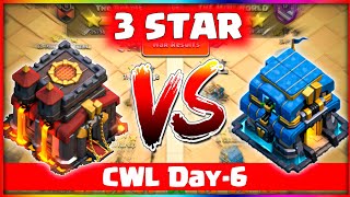 How to 3 star Th12 with Th10  Th10 vs Th12 3 star attack strategy  Th10 vs Th12 in CWL Day6coc [upl. by Aleet]