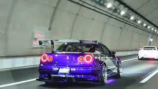 R34フル加速！！ ファンサービスもしてくれました！✌😍 [upl. by Simsar]