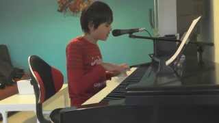 Le Portrait  Calogero Cover Piano et Guitare [upl. by Ppik377]