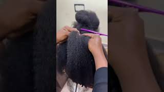 How to plait fluffyloose braids with no extension naturalhairstyles youtubeshorts [upl. by Aseiram]