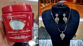 How To Clean Silver  Silver Cleaning Using Connoisseurs Silver Jewelry Cleaner  Bubble Galaxy [upl. by Ciryl]