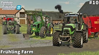 Covering All Aniamls Enclosures With Straw Spreading Lime│Frühling│FS 22│Timelapse10 [upl. by Komsa337]