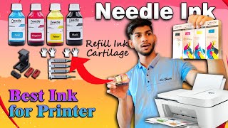 How to Refill Ink Cartilage  Needle Ink [upl. by Leahci865]