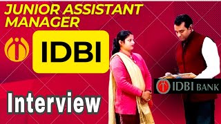 IDBI Bank Jr Assistant Manager interviewIDBI junior assistant manager interview important questions [upl. by Otxilac]