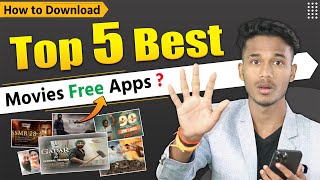 Top 5 Best Movie Apps 2024  New Best Movie App  Best Movies Website  Bindass Ankit [upl. by Behm643]