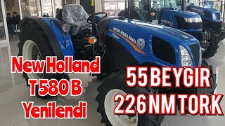 New Holland T 580 B 2022 de yenilenen model [upl. by Luebke935]