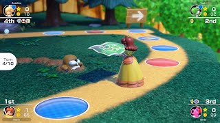 Mario Party Superstars 1080 Woody Woods Daisy vs Rosalina vs Yoshi vs Birdo [upl. by Royce]