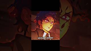 MUZANS ENTRY IN SEASON 4 DEMON SLAYER  anime animeedit demonslayer muzan edit shorts [upl. by Anilehs]