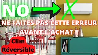 Comment et quel Clim Réversible choisir en 2023  TOP 5 des meilleurs  test Conseils amp tuto qualité [upl. by Turoff]