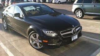 2014 MercedesBenz CLS550 4MATIC Start Up In Depth Tour and Review [upl. by Eglantine]