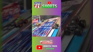 monsterjam toys monstertruckrace American throwdown Liquidator 🆚️ Escalade [upl. by Pepin]