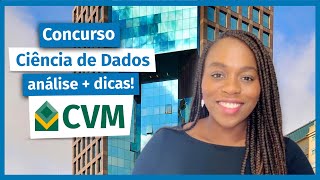 Ciência de Dados no Concurso da CVM  Edital e Materiais de Estudo  Fluência em Dados [upl. by Anidem]