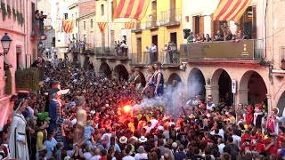 41a Trobada de gegants grallers i correfocs de les Borges Blanques [upl. by Nylloc]