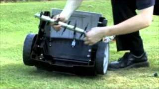 Demonstration of ALKO 32VLE Combi Care Lawnrake amp Scarifier [upl. by Assetan]