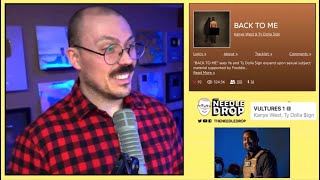 Fantano REACTS to BACK TO ME by Kanye West amp Ty Dolla ign VULTURES REACTION [upl. by Cosma]