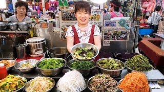 런닝맨 유재석 비빔밥 광장시장 비빔밥 맛집 목동 보리밥 Best Korean Food Delicious vegetable bibimbap Korean street food [upl. by Allit]