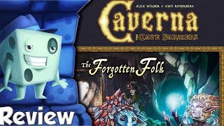 Caverna The Forgotten Folk Review  with Tom Vasel [upl. by Ardeha915]