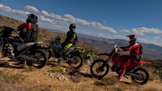 Part 2 of 2  Unrivaled backway to Crown King Arizona  Enduro Dirt Bike Riding [upl. by Chris]