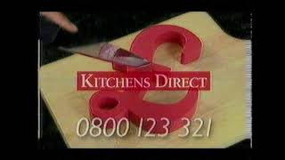 Kitchens Direct Advert On Channel 5 UK TV 2001 [upl. by Dleifxam]