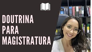 COMO ESTUDAR DOUTRINA PARA MAGISTRATURA [upl. by Airtal]