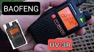 BAOFENG UV3R  TEST  OVERVIEW  OUT AND ABOUT SW UK 2024 [upl. by Orren]