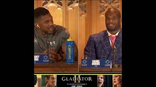 Daniel Dubois Cuts Off Anthony Joshua At Presser amp Regrets It 🤣 [upl. by Westfahl]