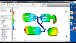 plastic injection simulation 001 [upl. by Aharon]