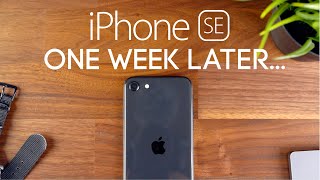 The New iPhone SE  1 Week Later [upl. by Aroc573]